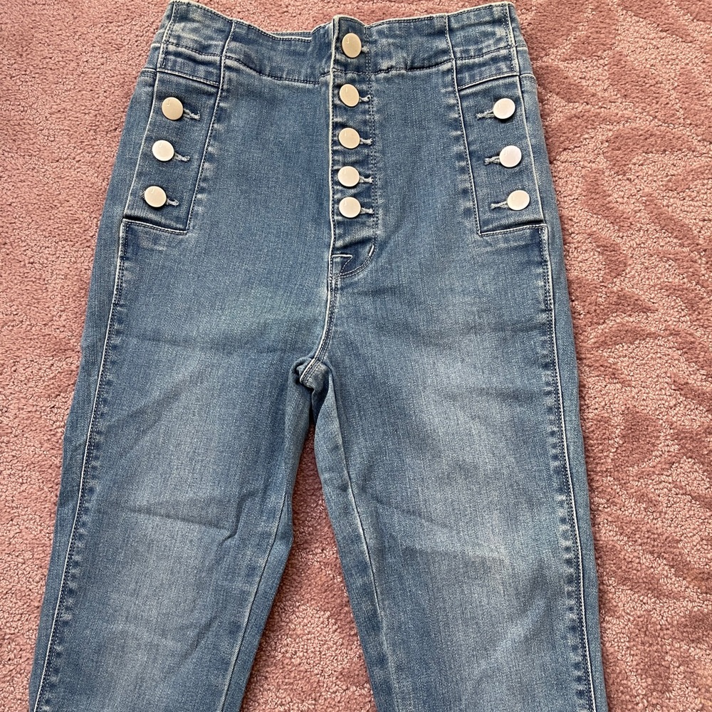 J Brand high rise Natasha sailor jeans